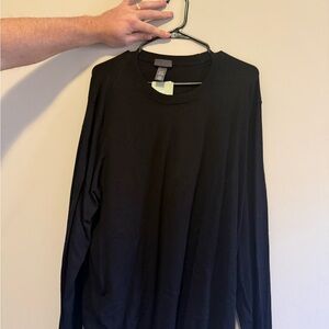H&M Men's Black Long Sleeve Tee